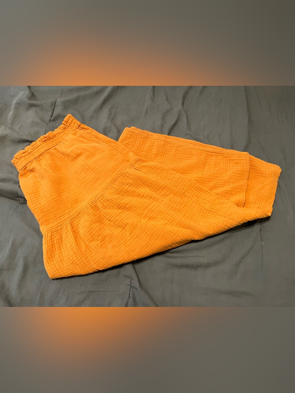 Universal Thread Maxi Skirt Mustard Yellow 100% Cotton XL